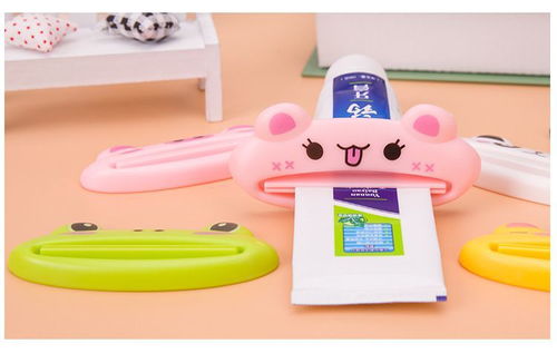 創(chuàng)意生活小助手 韓國卡通擠牙膏器的趣味與實用